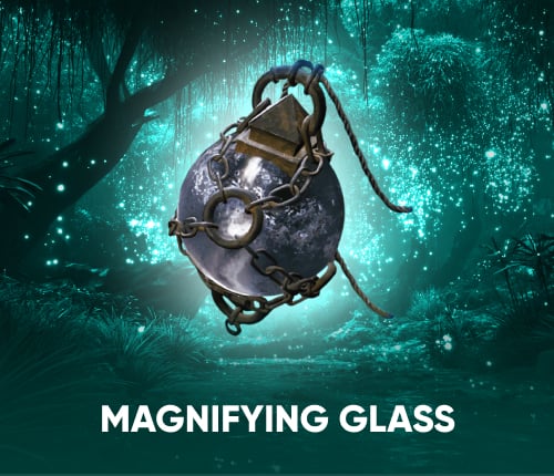 Magnifying Glass Amulet